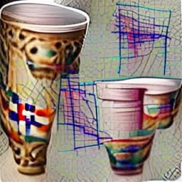 once you pass the picture of a cup through an algorithm it looses its need for functionality and becomes an aesthetecized representation of cultural connotations