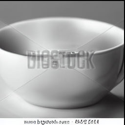 a cup lying on its side facing front