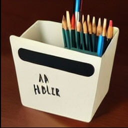 a pencil holder